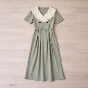 Women's Green and Khaki Suit